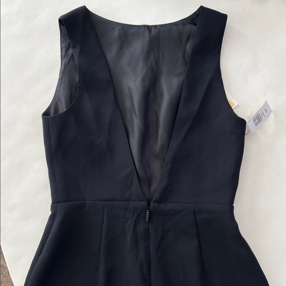 Wilfred Black V-Back Wide-Leg Jumpsuit - Picture 6 of 10